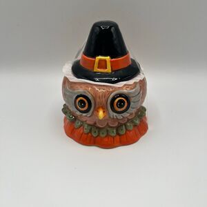 NWOT Johanna Parker OWL Critter Lidded Mini Canister